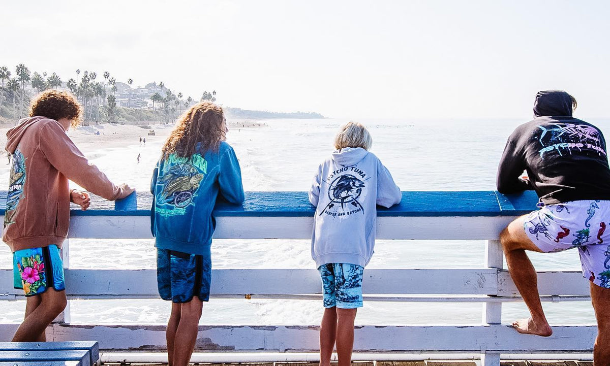 Men's Beach Day Graphic Hoodie