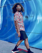 Titanium Killers Men’s 4-Way Stretch Shirt On Model Carlos Munoz