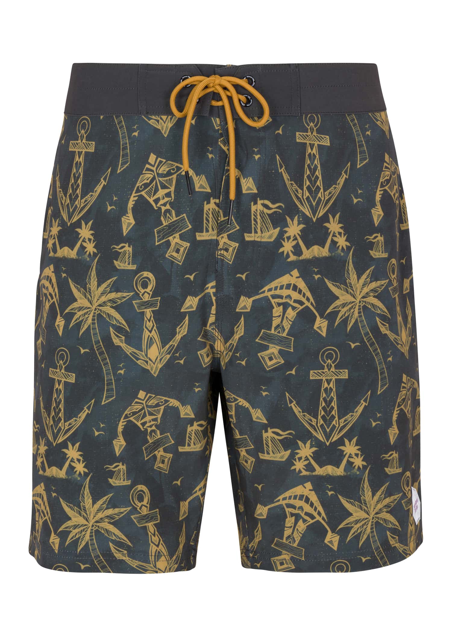 Men's Aloha 4-Way Stretch Printed Board Shorts