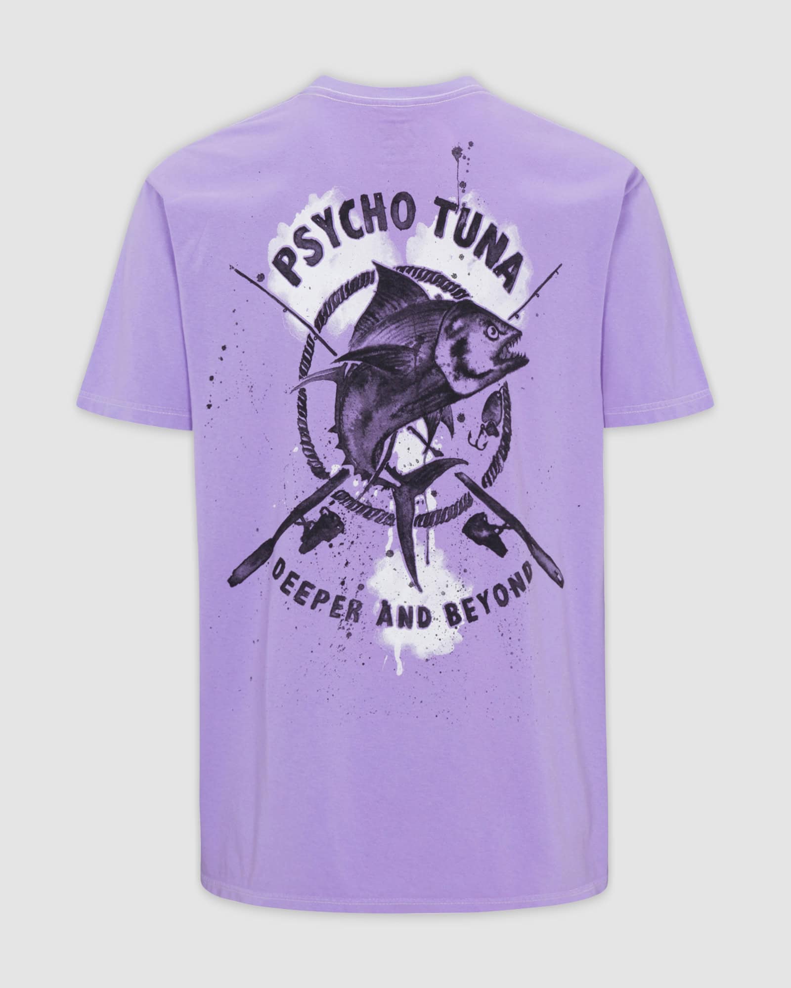 Deeper Beyond Short Sleeve Graphic Tee – Psycho Tuna